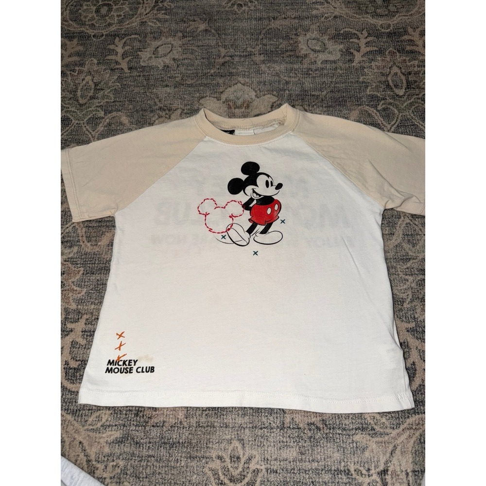 Zara Disney Mickey Mouse Toddler Graphic Tee